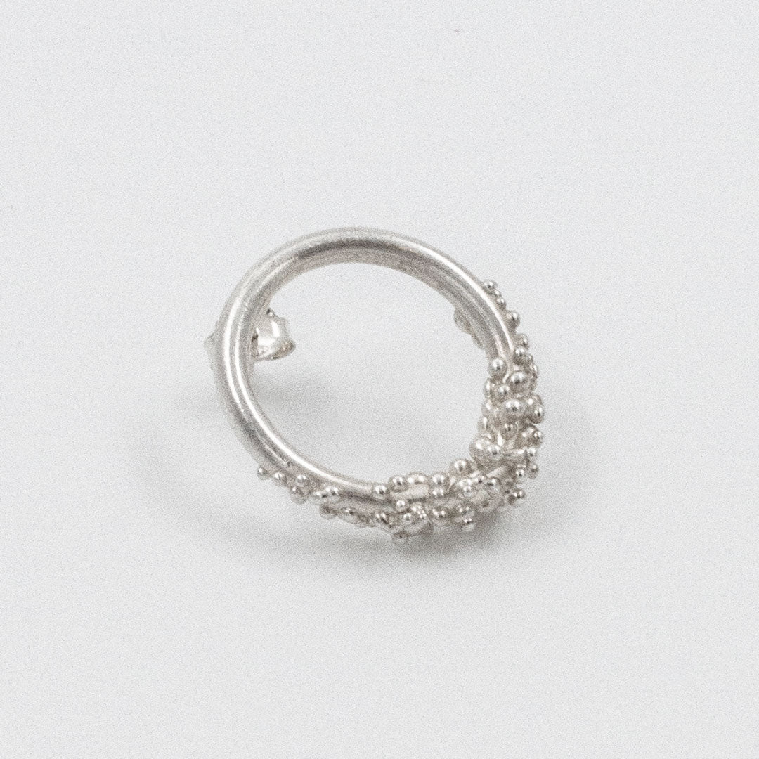 Earring Coral Creole #6003
