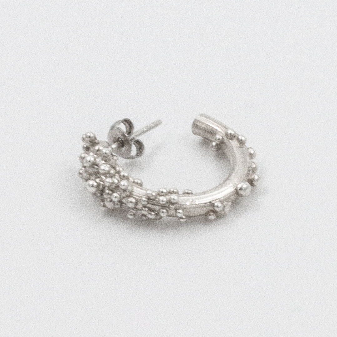 Earring Coral Creole #6006