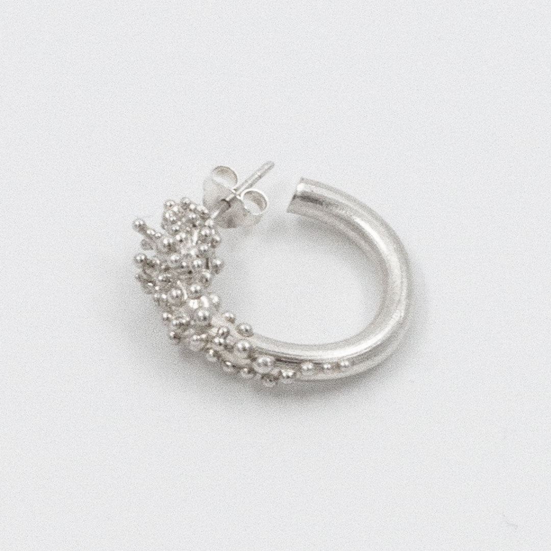 Earring Coral Creole #6007