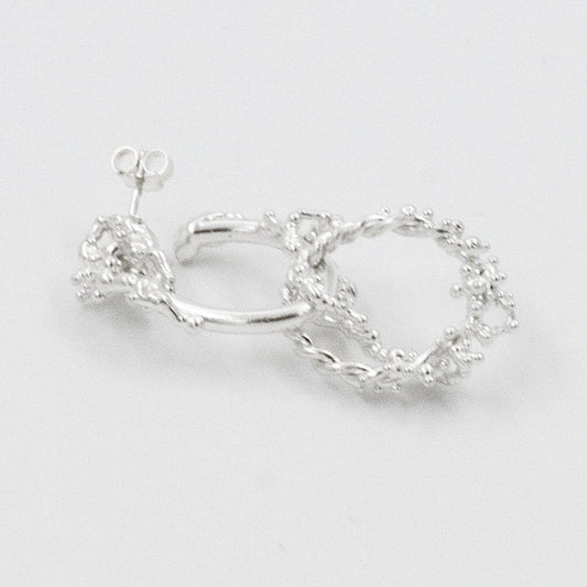 Earring Coral Creole #6002