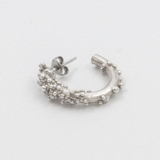 Earring Coral Creole #6006